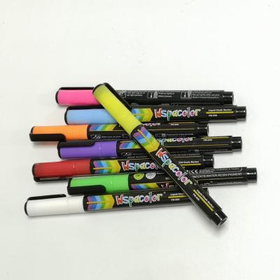 China Low Price Non-Toxic Non-Toxic Alcohol-Free Quick Dry Chalk Durable Non-Toxic 1mm Liquid Marker for sale