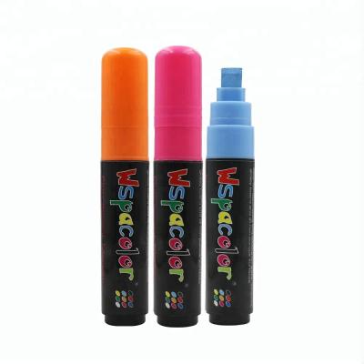 China 15mm FM460 Water Blackboard Color Liquid Chalk Erasable Marker Pen for sale