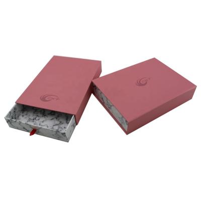 China Financial Institutions Custom Small Jewelry Drawer Gift Box Wedding Wrapping With Ribbon for sale