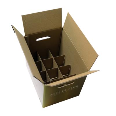 China Recycled Biodegradable Materials Homeware Paper Packaging Cardboard Cardboard Box With Compartments for sale