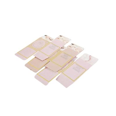 China Professional Recycled Materials Gold Paper Craft Package Packaging Rose High End Box For Skin Care Cosmetic Products for sale