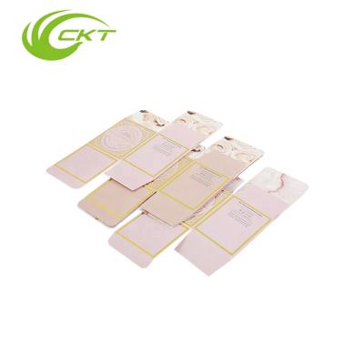 China Recycled Materials Handmade Folding Decoupage Paper Card Packaging Cosmetic Makeup Perfume Soap Gift Box for sale