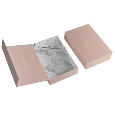 China Custom Handmade Recycled Paper Beauty Product Materials Color Cosmetic Packaging Gift Boxes for sale