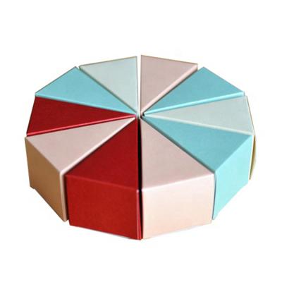 China Recycled Custom Logo Hexagon Hat Wedding Scarf Apparel Gift Box Printed Recycled Paper Packaging Materials for sale