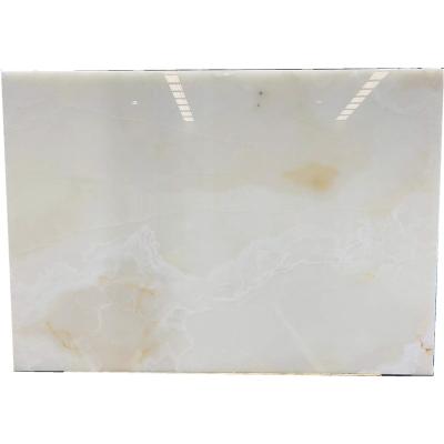 China Modern High Quality China Polished Snow White Onyx For Hotel Decoration for sale