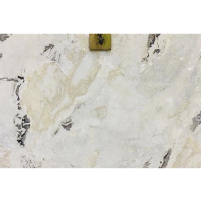 China Modern 18MM Polished Oyster White Marble For Countertop Floor Bathroom Background Wall Tiles for sale