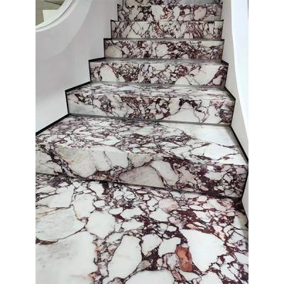 China Modern Popular Breccia Capraia Marble Staircase for sale