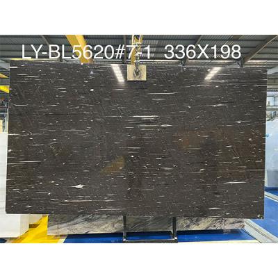 China Modern High Quality Black Nybirus Granite Slab for sale