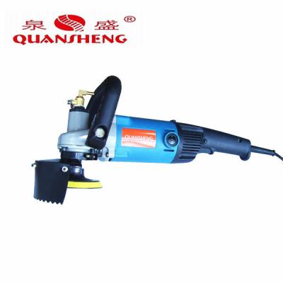 China hand & Stand Operated Angle Quansheng Stone Power Wet Grinder Machines for Slabs Tiles for sale