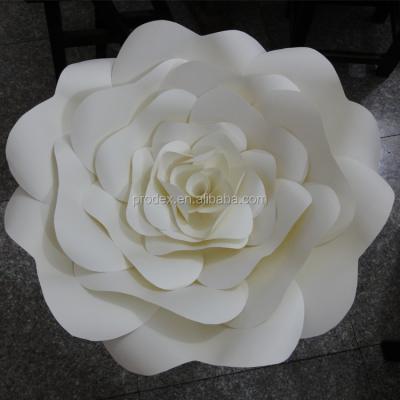 China High Quality Giant Florist Handmake Paper Flower Backdrop for sale