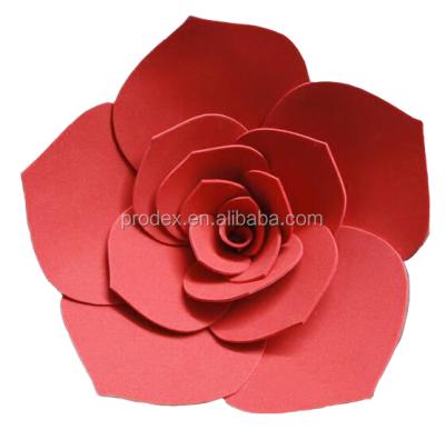 China Giant Wedding Handmake Paper Flower Wall Wedding Flowers for sale