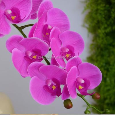 China Wedding Decoration Materials Artificial Orchid Flower Wedding Silk Flower for sale