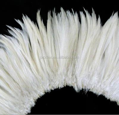 China Natural feathers and dyed neck feather long saddle dress decroation wholesale for sale