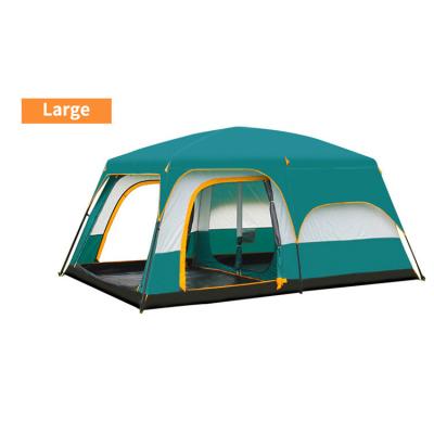 China Camouflage Multifunctional Luxury Large Game Space Camping Tent / Field 4 Season Tent For Outdoor Travel Hiking for sale