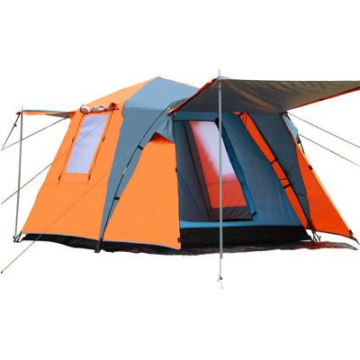 China Waterpoof / Automatic Waterproof Outdoor Camping Tent 3-4 People Wear-resistan Double Layer 4 Season Tent for sale