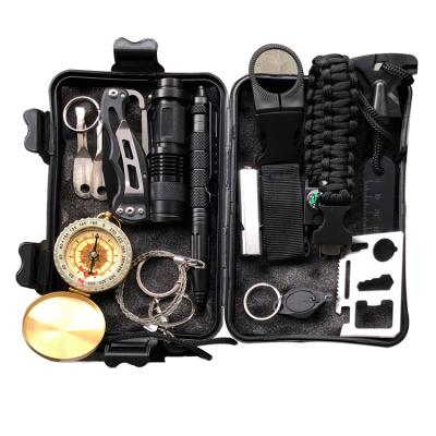 China ODETOOLS Multifunctional Portable Outdoor Tools 18 in 1 Survival Kit Emergency Field Rescue Kit for sale