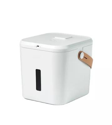 China WIFI Smart Pet Vacuum Food Storage Bucket Stored Smart Cat Food Sealed Large Capacity Moisture Proof Bucket For Pet Cat for sale