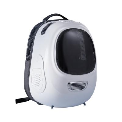 China Portable Space Capsule Portable WIFI Breathable Smart Cool Air Messenger Outdoor Strap Backpack With Fan for sale