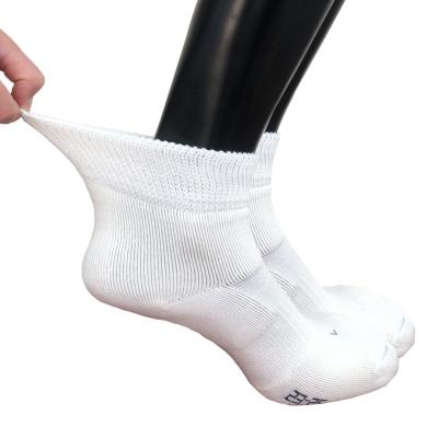 China Cushion Antibacterial Crew Diabetic Socks for sale