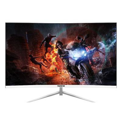 China FOUNDSTAR Curved 27 inch Wide Viewing Angle Screen FD270QS Borderless Curved Monitor for sale