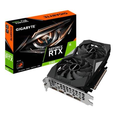 China New Gigabyte Fast Game GeForce RTX OC 6G GDDR6 192Bit 2060 High Performance Workstation Delivery Graphics Card In Stock for sale