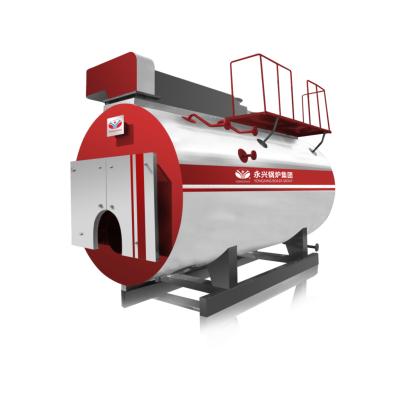 China Horizontal Cheap Price Gas Steam Boiler 2000kw Industrial Hot Water Boiler for sale