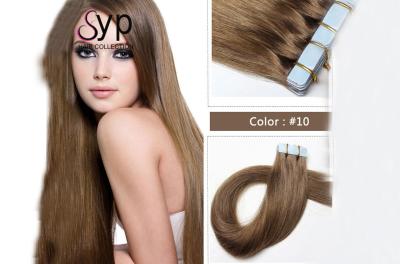 China Double Sided Virgin Tape In Hair Extensions Stick In Adhesive Amazing No Tangle for sale