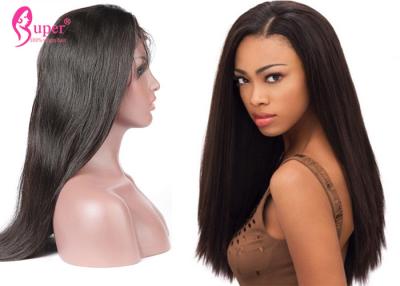 China Pure 100% Virgin Full Lace Remy Human Hair Wigs Brazilian Straight Hair Bundles for sale