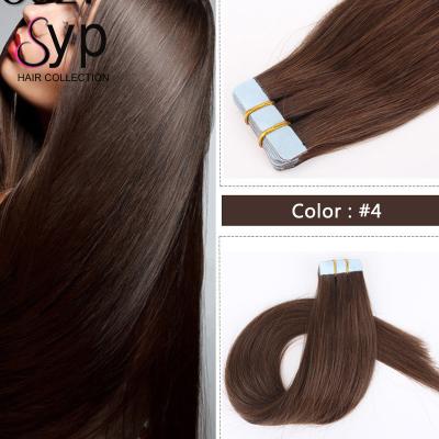 China Professional Remy Tape In Hair Extensions Afro Hair Weave Straight Natural Color for sale