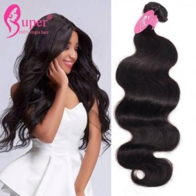 China 100% Raw Human Hair Mink Brazilian Body Wave Bundles No Shedding Double Weft for sale