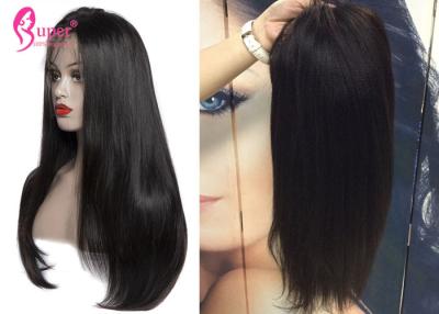 China Cuticle Aligned Brazilian Human Hair Lace Front Wig Vendor 150% Density for sale