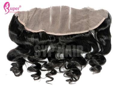 China 13x4 Ear To Ear Lace Frontal Closure Peruvian Remy Hair Extensions No Tangling for sale