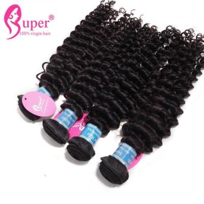 China Remy Virgin Brazilian Curly Hair Weave Hairstyles Full Cuticle Aligned for sale