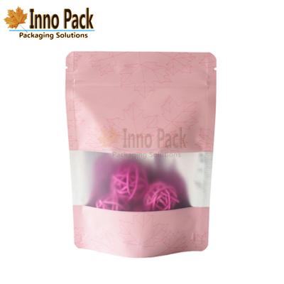 China Moisture Proof Ready To Ship Foil Lined Plastic Food Bag With Window en venta