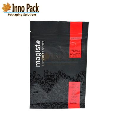 Cina Quad Seal Zipper Customized Coffee Bag With Degassing Valve in vendita