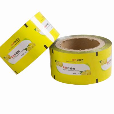 Cina Custom Logo Food Packaging Plastic Auto Wrap Moisture Proof Film Roll For Snack Food in vendita