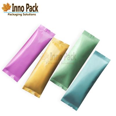 China Powder Packing Moisture Proof Aluminum Foil Three Side Seal Pouch for sale