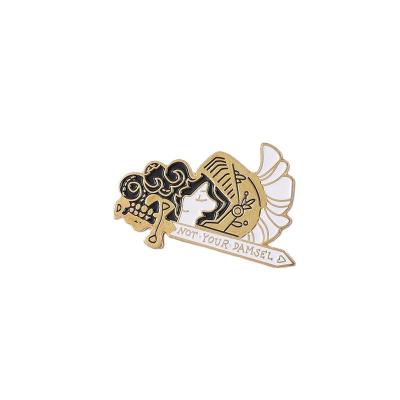 China China China Manufacturers Cardboard Zinc Alloy Custom Gold Plated Metal Lapel Pin With Glitter for sale