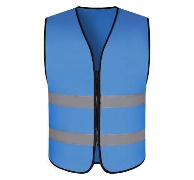 China With High Visibility Hi Vis Work Reflective Clothing Safety Reflective Vest Construction Fabric Tape Vest Brand Reflective Vest for sale