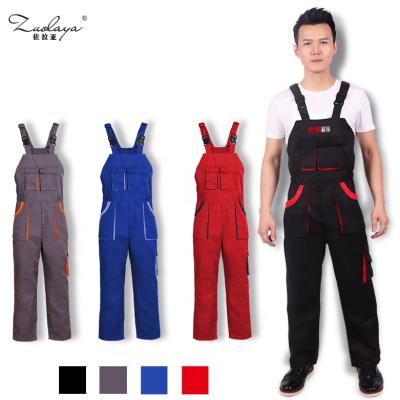 China Anti-Shrink/Wear Resistant Factory In Stock Machining One-Piece Overalls Loose Overall 4s Customized Beauty Bib Pants Overall With Logo for sale