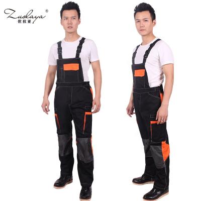 China One-Piece Workwear Anti-Shrink Overall Factory Service Auto Repair Protection Suit Overall Working Uniform Suspenders Customization for sale