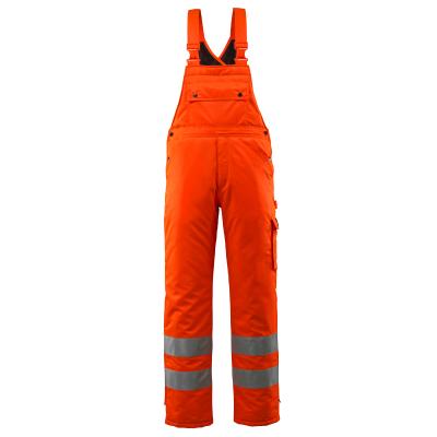 China Bib Aprons Multi Function Bib Coveralls Suits Orange Trousers Mechanic Coveralls for sale