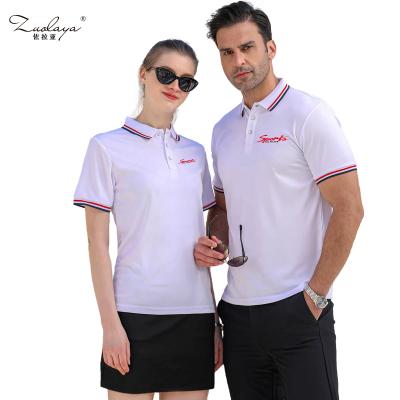 China 100% Custom Printing OEM Logo Plain Blank Men's T-shirt High Quality QUICK DRY Cotton 12 Colors Embroidery Polo Shirt Polo Shirt for sale