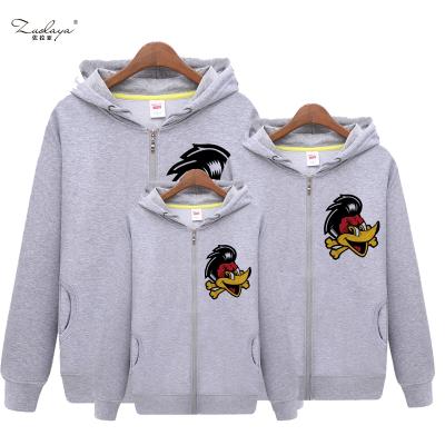 China Wholesale OEM Logo Printed Plain 100%Cotton Hoodies Anti-wrinkle Mask Custom Women Adult Unisex Parent-child Family Hoodies Men and Kids for sale