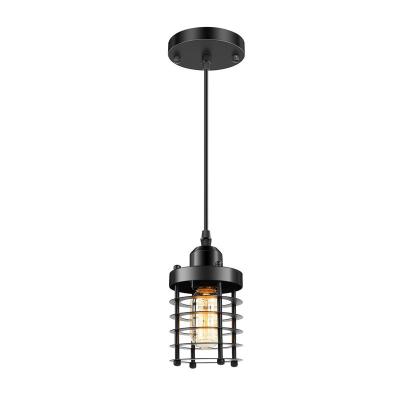 China Retro Industrial Vintage Lighting Iron Hanging Pendant Lamp in Dining Room Lights Restaurant Cafe Bar for sale