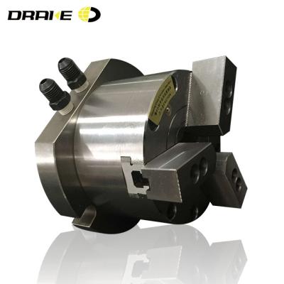 China CNC Lathe Machine Cavity Hydraulic Power Chuck , Integrated Type Vertical Lathe Cylinder Chuck for sale