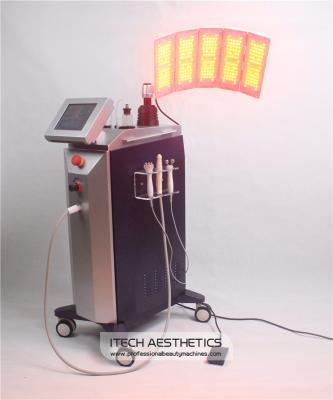 China PDT LED Light Therapy Machine with BIO Bipoalr Hexpolar Microcurrent Oxygen Jetpeel for sale