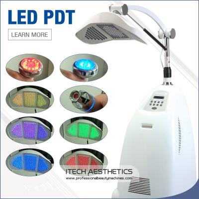 China Professional PDT LED Light Therapy Machine , 7 Colors Facial Light Therapy Devices for sale