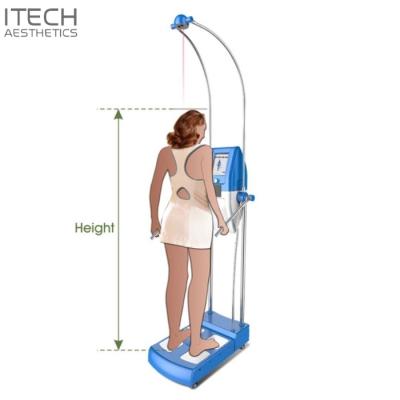 China Full Body Fat Percentage Analyzer Machine For Weight And Height Measuring for sale