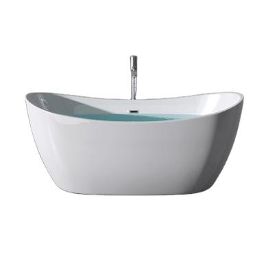 China 2022 Freestanding Hot Tub Matte White Solid Outdoor Stone Bathtub Manufacturer Sale for sale